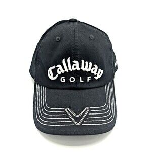 Callaway Golf Hat Black Interform Adjustable Strap Black Mens